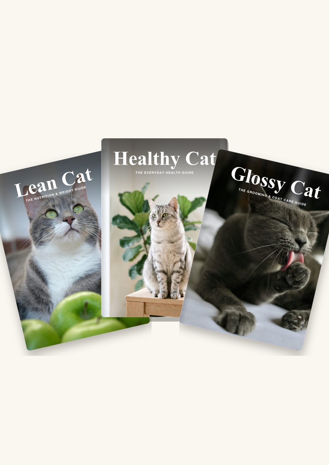The Health & Body Pack — Healthy Cat, Lean Cat and Glossy Cat guides